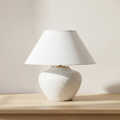 Calabria 20-Inch LED Table Lamp Rustco Finish