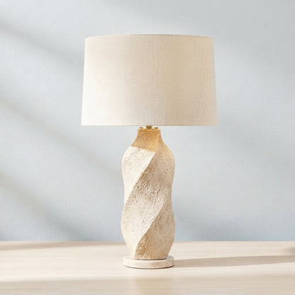 Declan 25.5-Inch Ceramic Table Lamp Classical Mandras Glaze