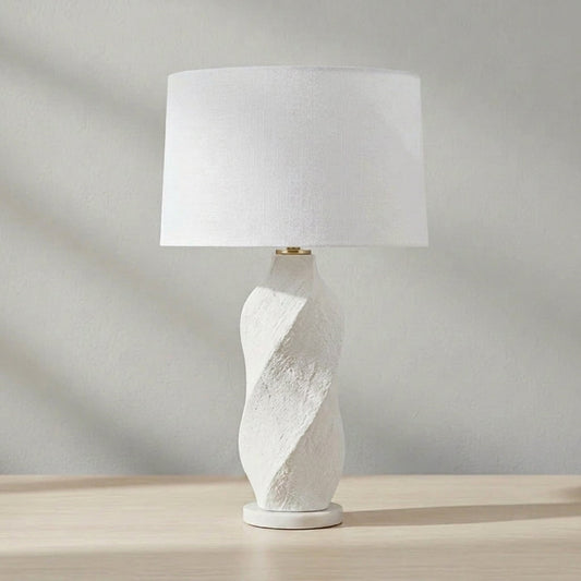 Declan 25.5-Inch Ceramic Table Lamp Classical Mandras Glaze