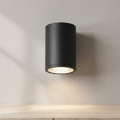 Nordic 5-Inch 15W Outdoor LED Cylinder Ceiling Mount
