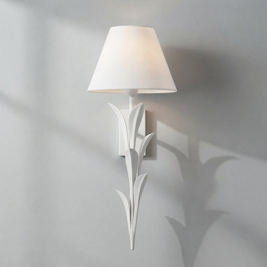 Provenz 20-Inch LED Tail Wall Sconce Plaster White