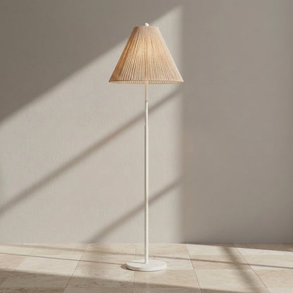 Sonoma 64-Inch 1-Light Floor Lamp Bleached Abaca
